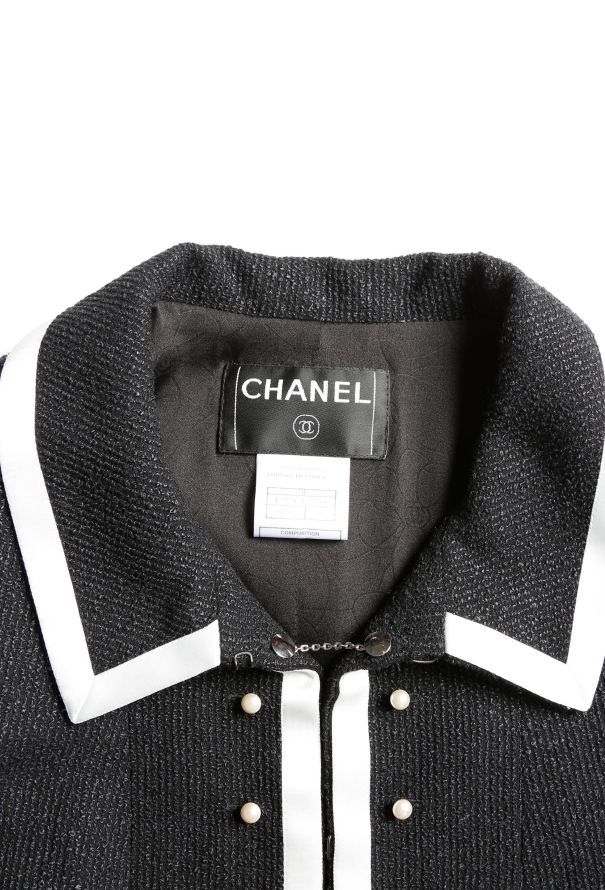 Chanel 2004 Bouclé Silk Trim Ensemble - 9