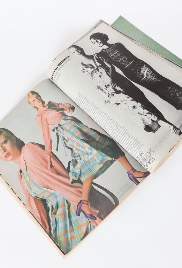 VOGUE UK 1972 Cecil Beaton Issue Trio - 5