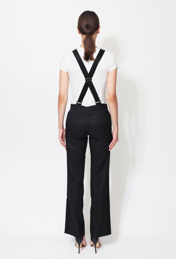 Jean Paul Gaultier 2003 Suspender Crêpe Smoking Trousers - 3