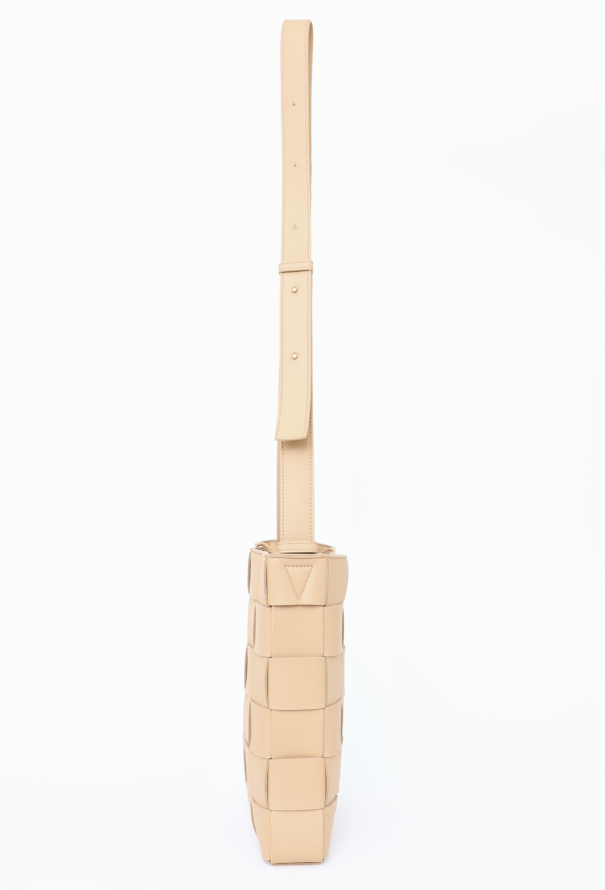 Bottega Veneta Beige Cassette Messenger Bag - 4