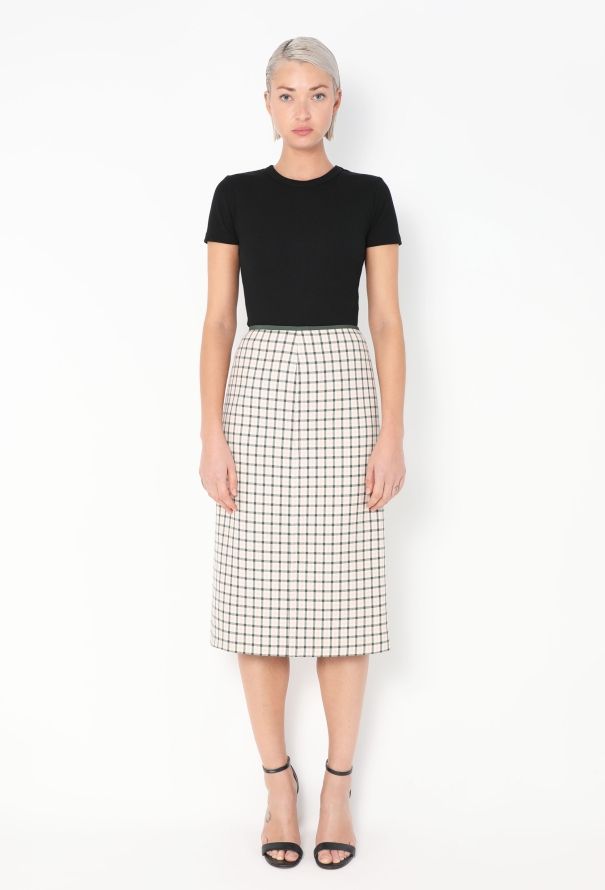 Fendi Pre-Fall 2018 Checkered Skirt - 1