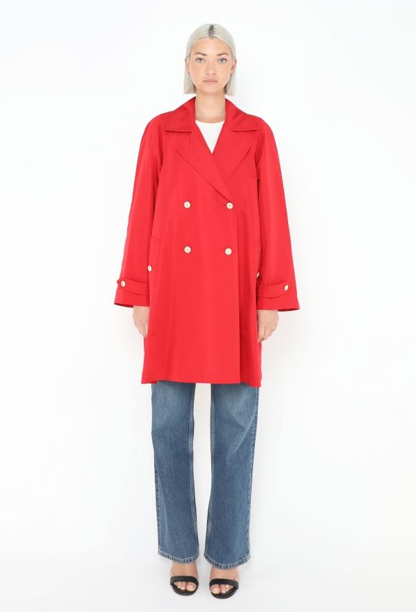 Chanel HIGHLY COLLECTOR S/S 1995 Embossed Trench - 1