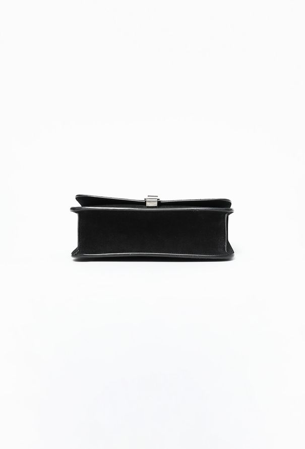 Saint Laurent Suede Carré Satchel Bag - 6