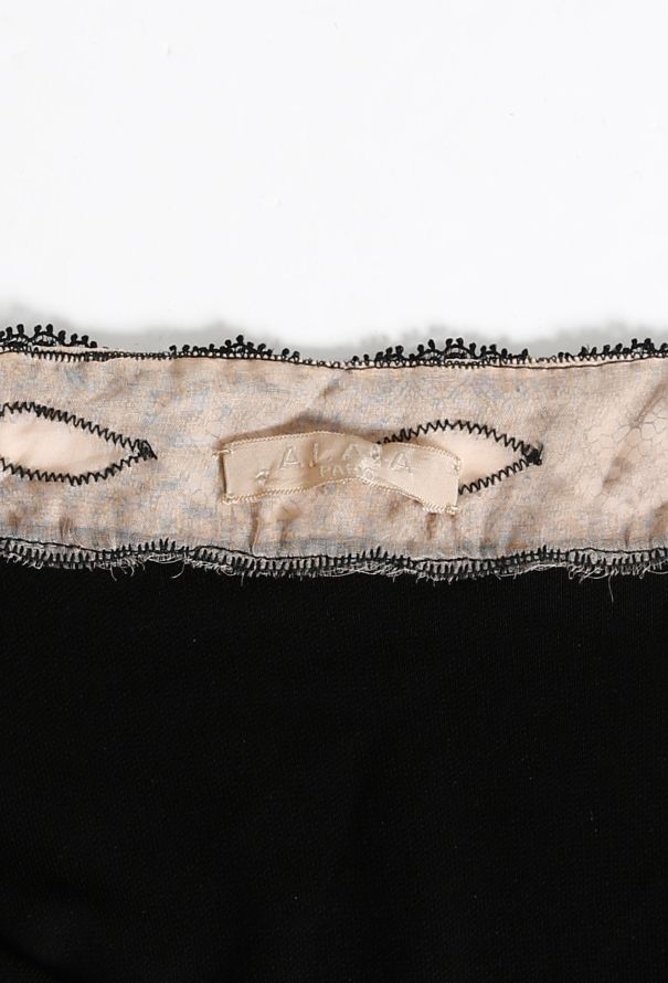 Alaïa Lace Trim Skater Dress - 6