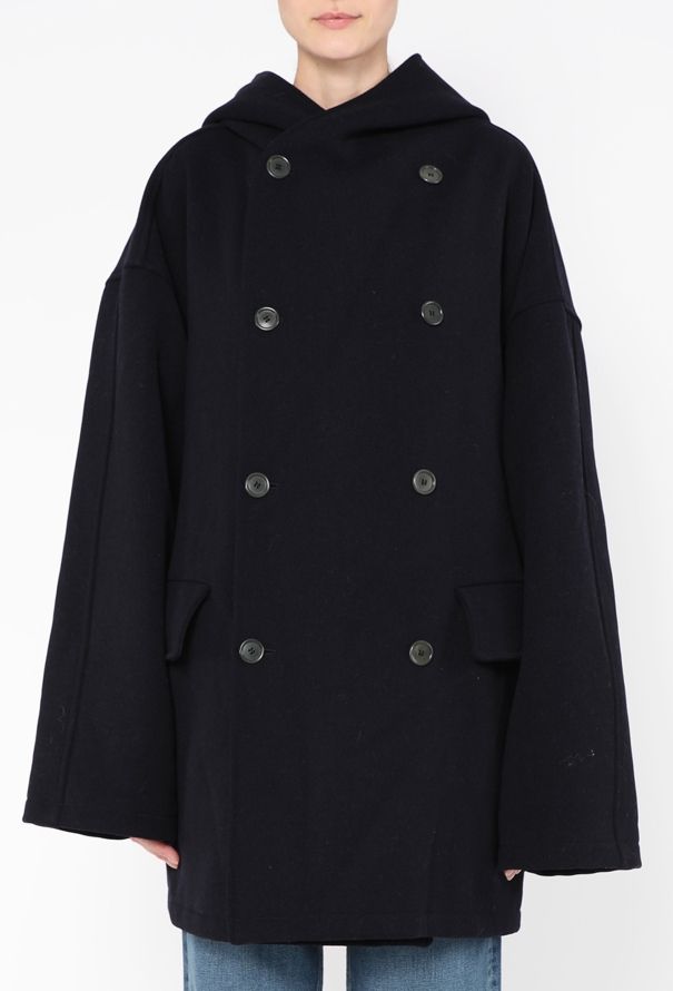 Romeo Gigli '90s Oversized Hooded Coat - 5