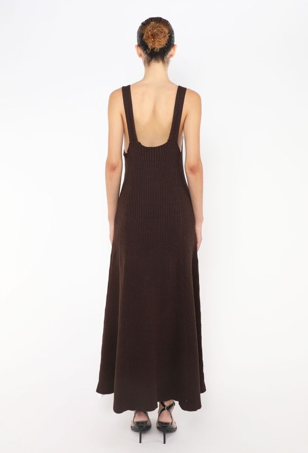 Jil Sander S/S 2023 Ribbed Maxi Dress - 4