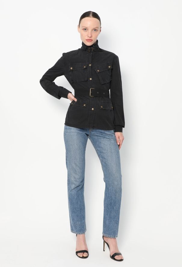 Balenciaga ICONIC F/W 2001 Belted Cargo Jacket - 4