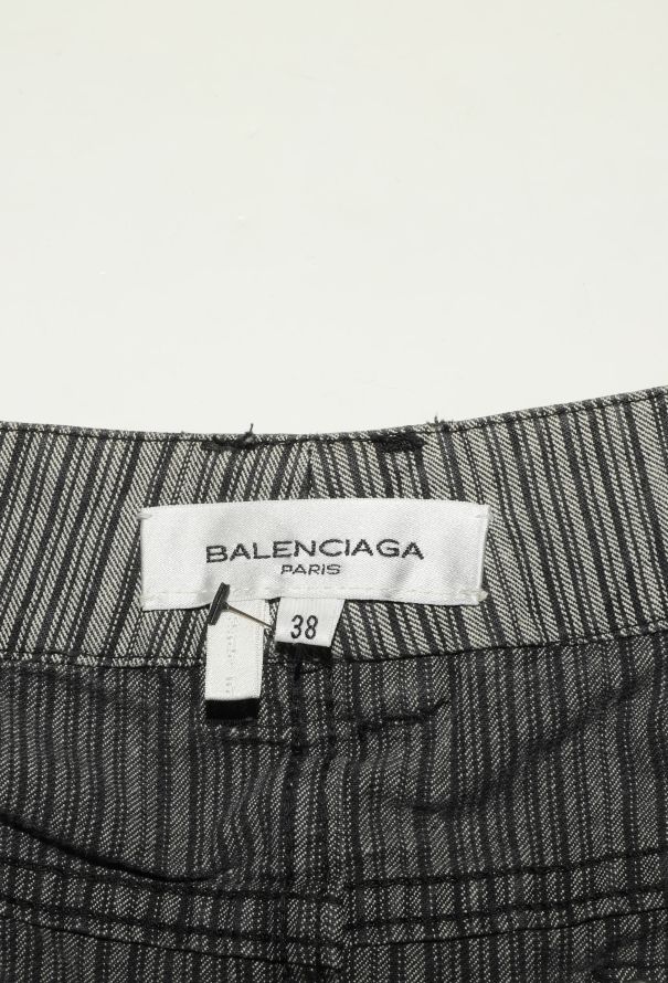 Balenciaga S/S 2001 Denim Cargo Skirt - 6