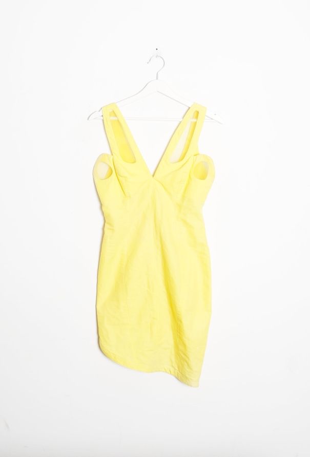 Thierry Mugler Early '90s Mesh Bodycon Dress - 6