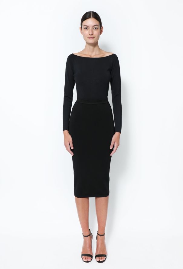 Alaïa '90s Knit Bodysuit & Skirt Ensemble - 1
