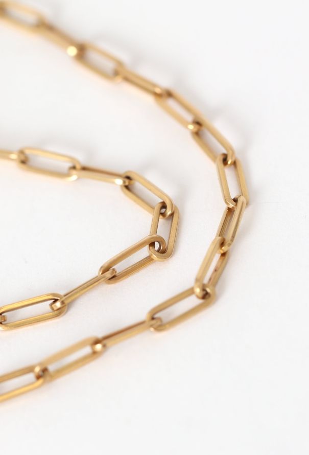 Vintage Fine Jewelry 18K Gold Chain Necklace - 4