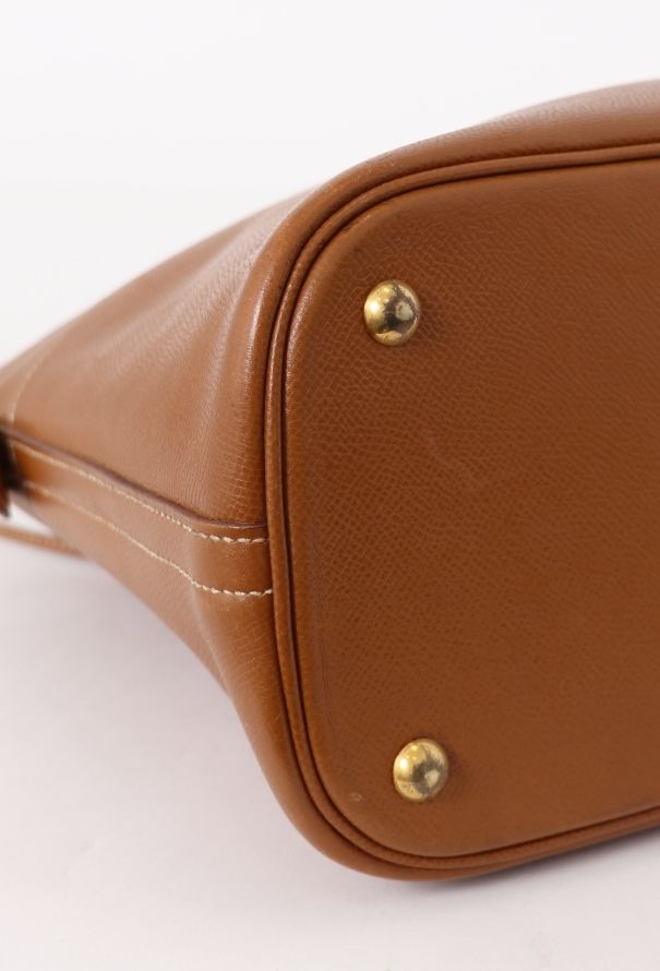 Hermès Gold Smooth Grain Calfskin Bolide 35 - 9