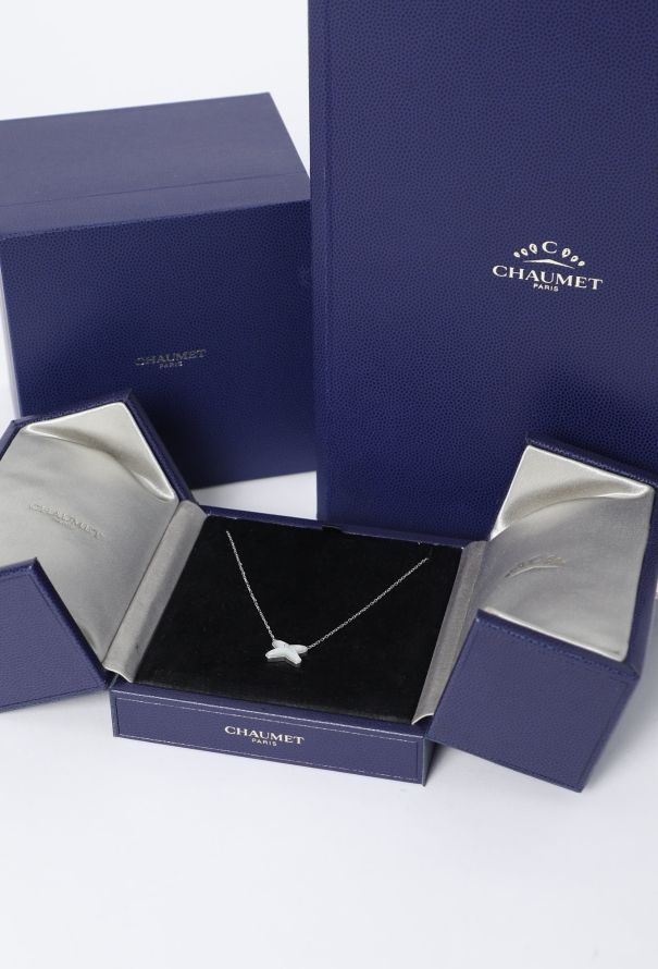 Chaumet 18K White Gold & Diamond Jeux de Liens Necklace - 5
