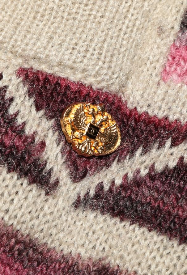 Chanel Pre-Fall 2009 Paris-Moscow Intarsia Cardigan - 8