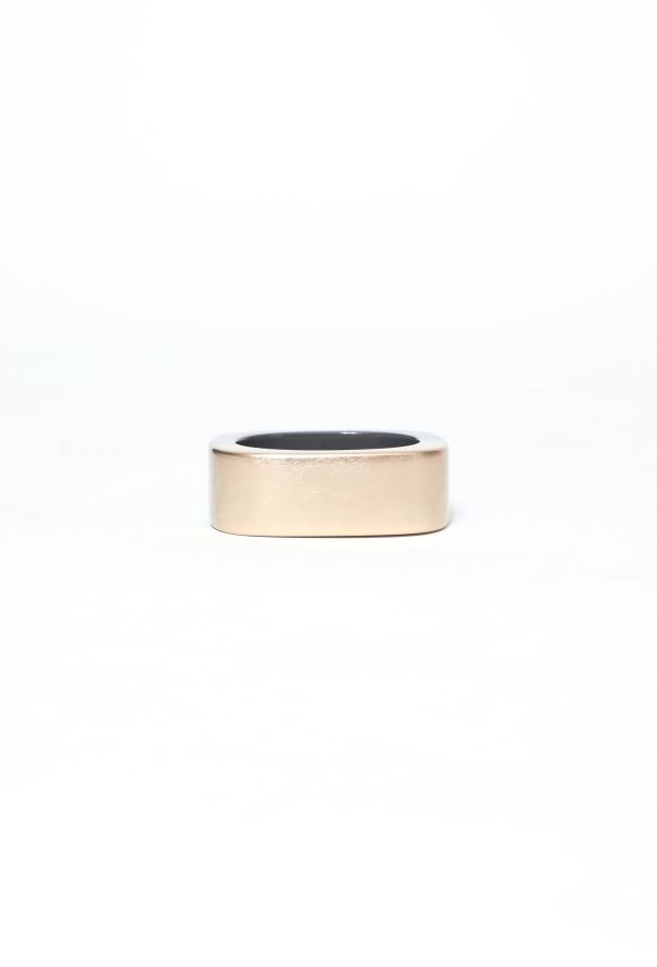 Hermès Tonal Metallic Lacquered Wood Bangle - 2