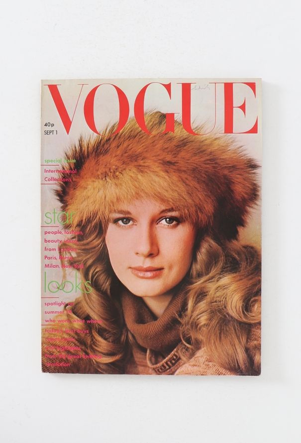 VOGUE UK 1974 Toscani, Newton & Bailey Cover Trio - 3