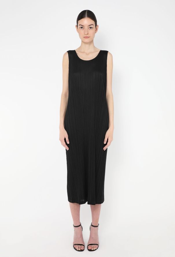 Issey Miyake Pleats Please Cape Maxi Dress - 2