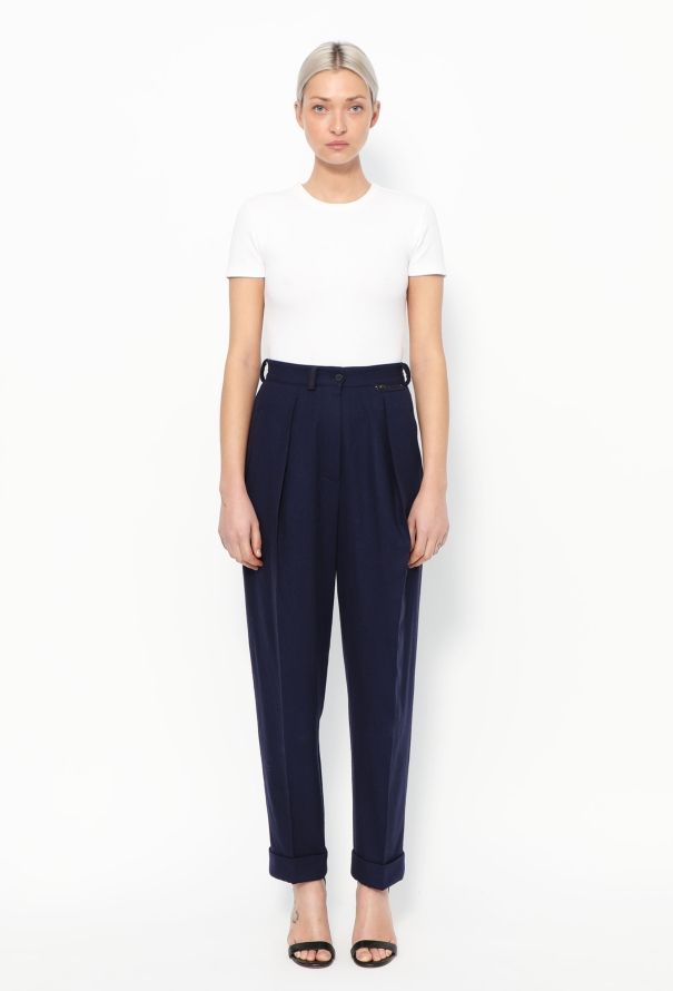 Claude Montana Vintage Tapered Trousers - 2