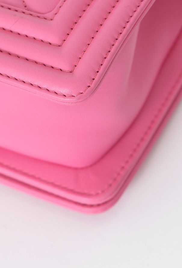 Chanel Pink Mini Boy Bag - 8