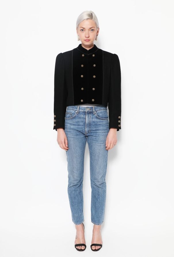 Saint Laurent RARE F/W 1982 Bolero Jacket - 4