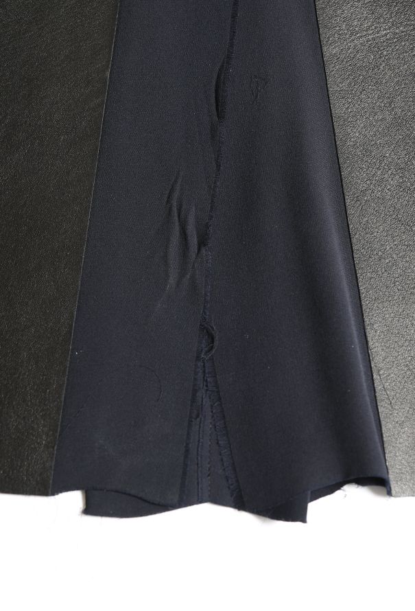 Céline F/W 2011 Leather Panel Skirt - 7