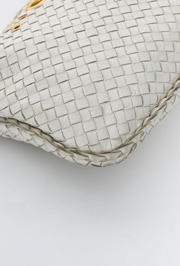 Bottega Veneta Intrecciato Grommet Hobo Bag - 9