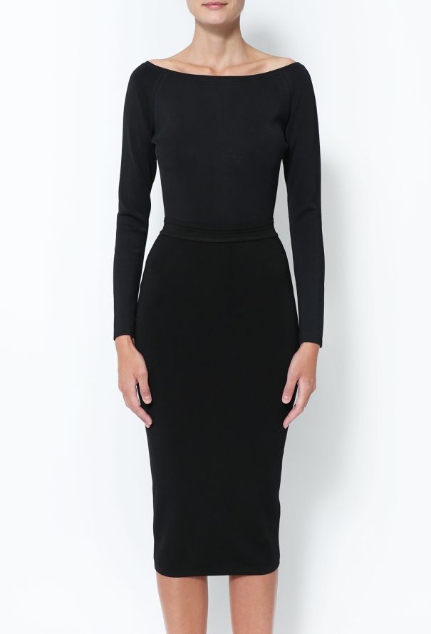 Alaïa '90s Knit Bodysuit & Skirt Ensemble - 2