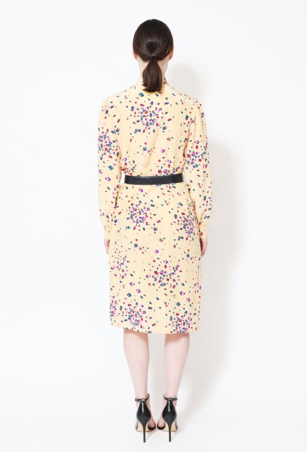Diane Von Furstenberg '80s Lavallière Silk Dress - 4