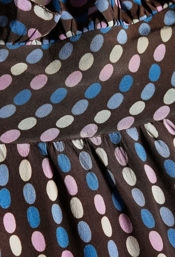 Céline Vintage Silk High-Neck Blouse - 7