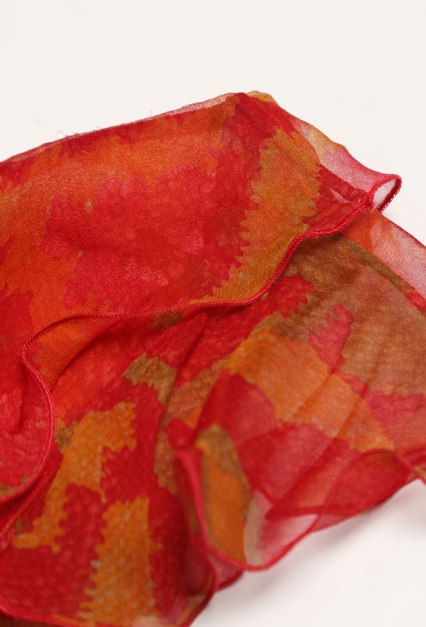 Dior 2006 Ruffled Chiffon Top - 8