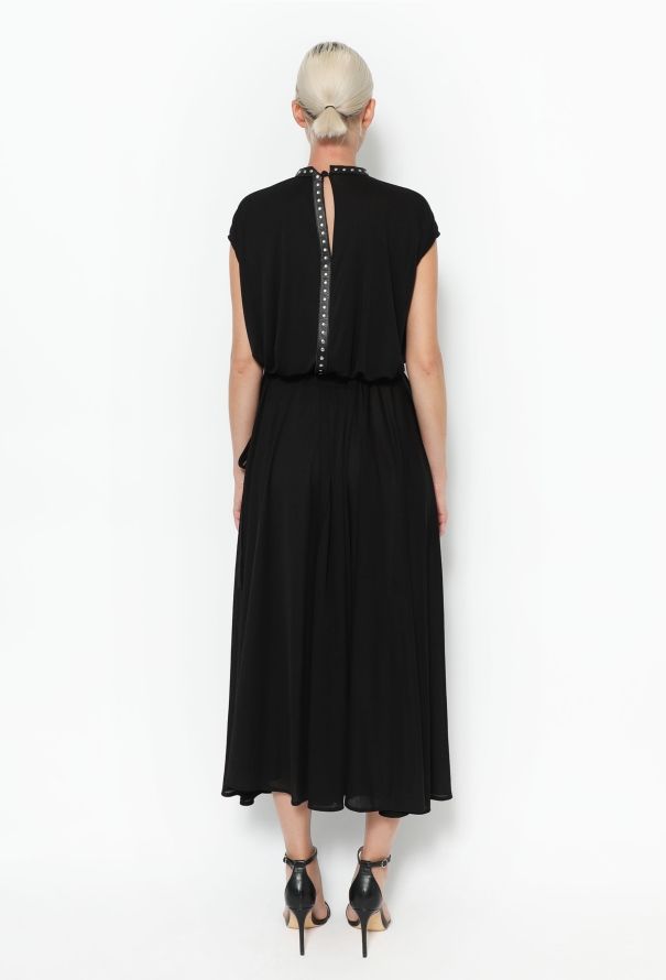 Céline Pre-Fall 2017 Studded Jersey Dress - 4