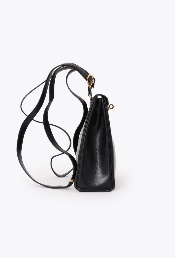 Hermès Vintage Black Box Kelly Ado 20 Backpack - 4