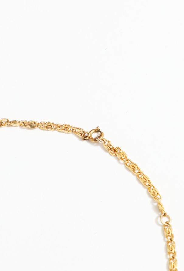 Balenciaga Vintage Enamel Spiral Necklace - 6