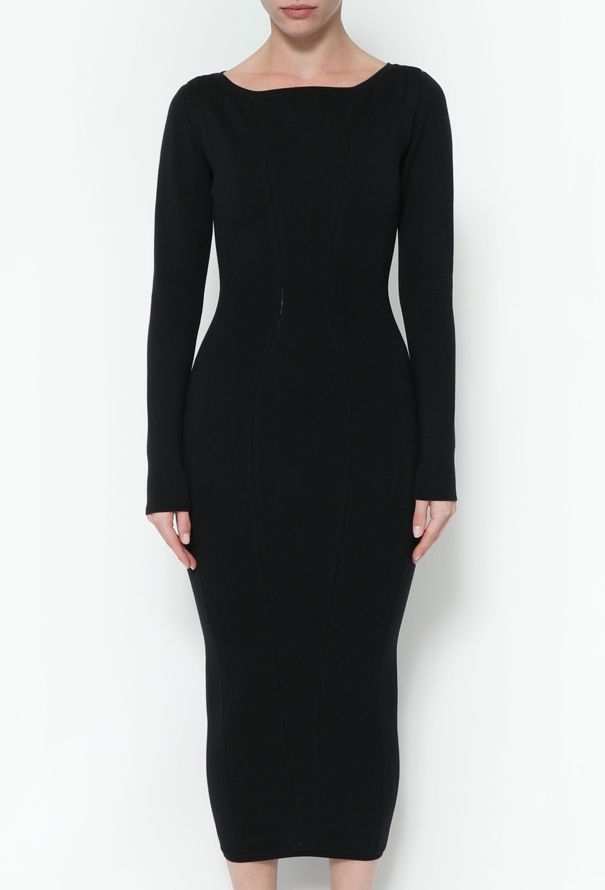Alaïa '80s Bodycon Midi Dress - 2