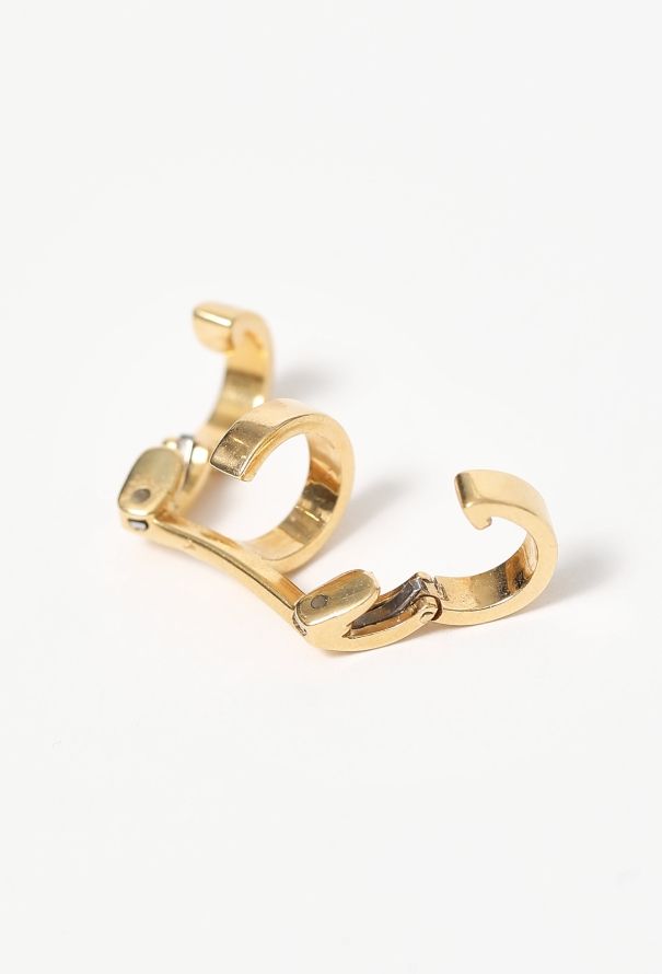 Repossi 18k Yellow Gold Three Row Berbère Ear Cuff - 7
