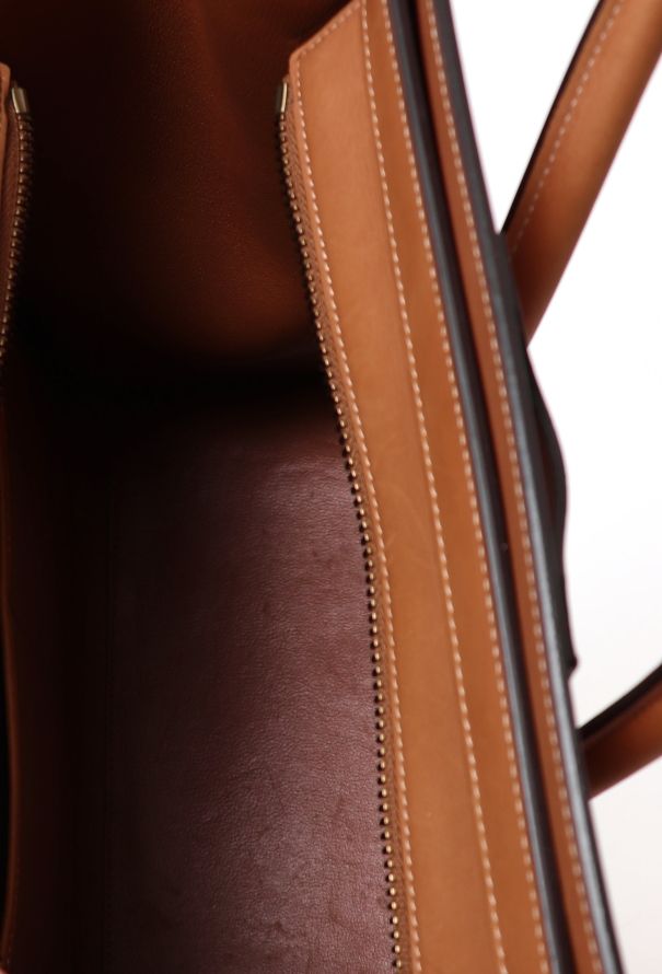 Céline Canvas & Leather Micro Luggage Tote Bag - 12