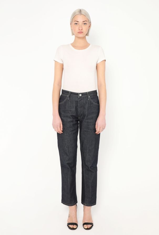 Jil Sander 2023 Tapered Raw Denim Jeans - 3