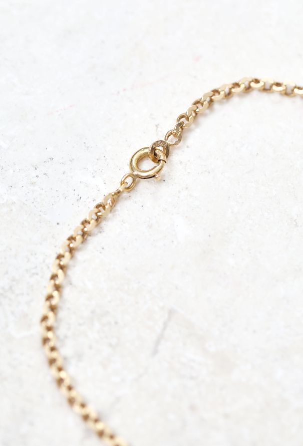 Vintage Fine Jewelry Classic 18k Yellow Gold Chain Necklace - 4