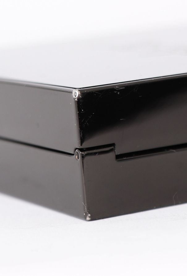 Saint Laurent Black Tuxedo Box Clutch - 9