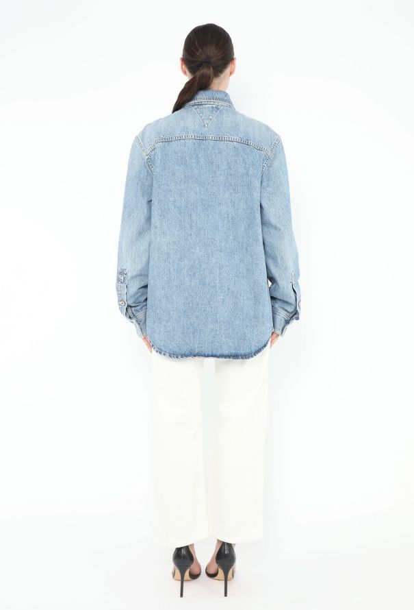 Bottega Veneta Resort 2024 Classic Denim Overshirt - 7