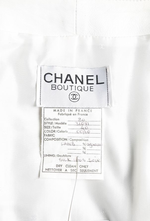 Chanel ICONIC S/S 1990 Bicolor Lambskin Ensemble - 12