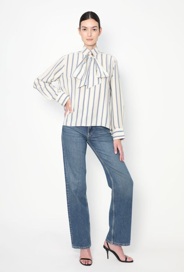 Chloé 2019 Lavallière Silk Blouse - 1