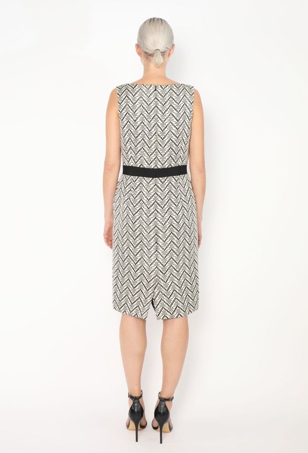 Dior Geometric Woven Dress - 4