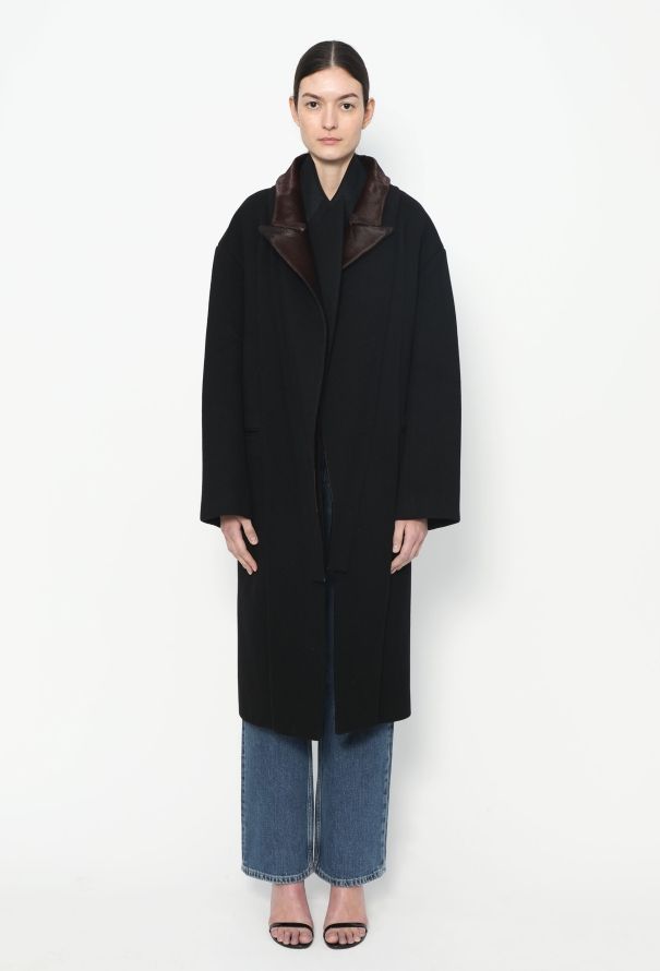 Céline F/W 2012 Layered Lapel Coat - 4