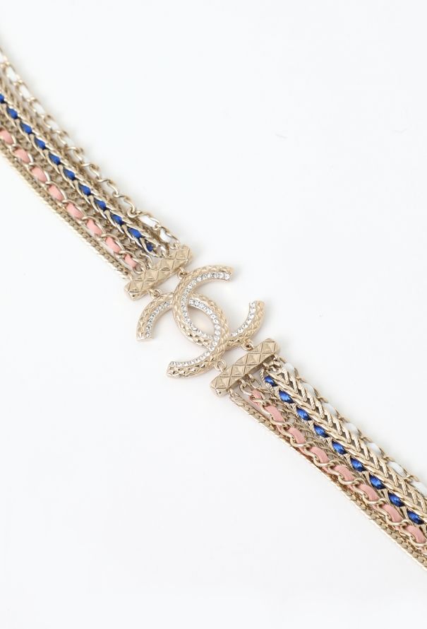 Chanel 2022 Strass 'CC' Chainlink Sautoir - 3