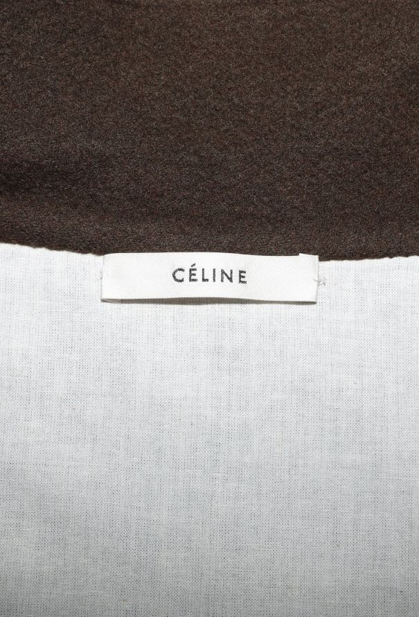 Céline 2014 Cashmere Crombie Coat - 5