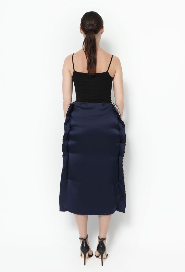 Céline Resort 2016 Floral Duvet Skirt - 7