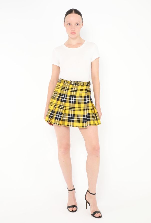 Dior Pre-Fall 2022 Plaid Skirt Ensemble - 5