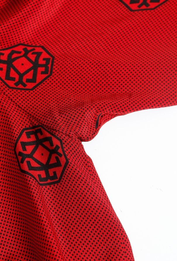 Guy Laroche '70s Graphic Belted Day Dress - 7