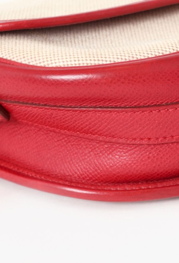 Hermès Toile H & Red Courchevel Balle De Golf - 9